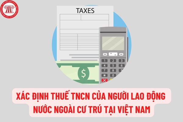 Người lao động nước ngoài cư trú tại Việt Nam nhưng có thu nhập nước ngoài và Việt Nam thì xác định thuế thu nhập cá nhân như thế nào?