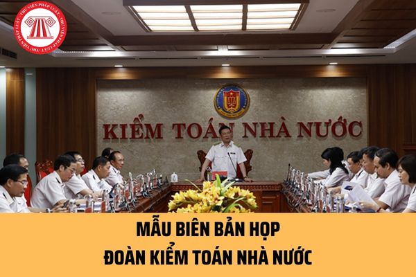 Mẫu Biên bản họp Đoàn kiểm toán nhà nước mới nhất? Ghi Biên bản họp Đoàn kiểm toán như thế nào?