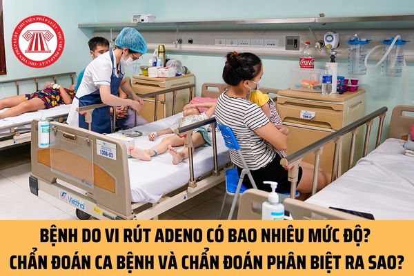 Bệnh do vi rút Adeno có bao nhiêu mức độ? Việc chẩn đoán ca bệnh và chẩn đoán phân biệt các dấu hiệu được quy định thế nào?