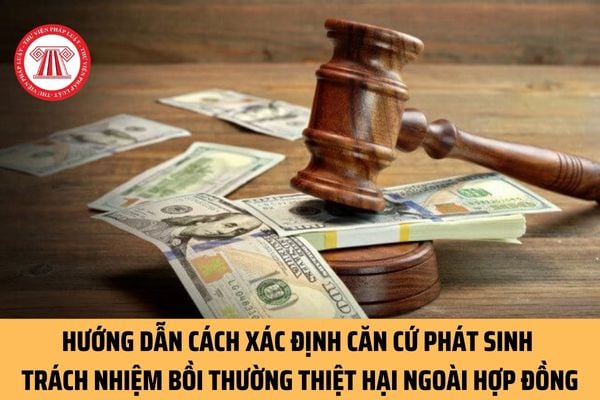 Hướng dẫn cách xác định căn cứ phát sinh trách nhiệm bồi thường thiệt hại ngoài hợp đồng mới nhất ra sao?