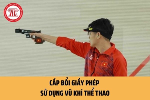 Cấp đổi Giấy phép sử dụng vũ khí thể thao hiện nay được thực hiện ra sao? Hồ sơ, thủ tục thế nào?