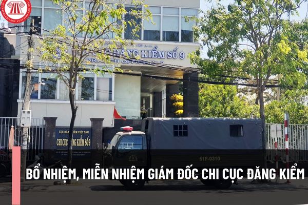 Cục trưởng Cục Đăng kiểm Việt Nam có thẩm quyền bổ nhiệm, miễn nhiệm Giám đốc Chi cục Đăng kiểm không?
