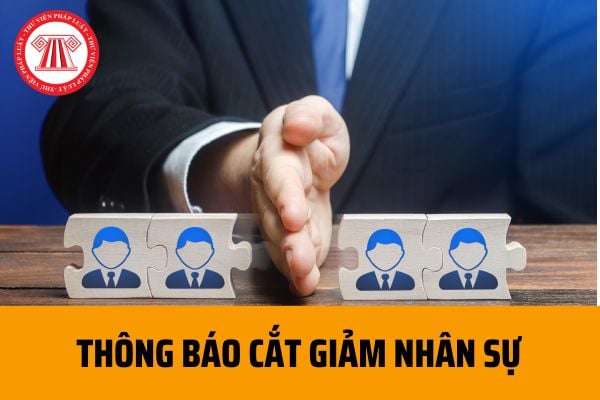 Mẫu Thông báo cắt giảm nhân sự mới nhất 2023? Tải Mẫu thông báo cắt giảm nhân sự file word ở đâu?