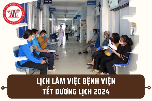 Tết Dương lịch 2024 bệnh viện có làm việc không? Lịch nghỉ Tết Dương lịch 2024 tại một số bệnh viện?