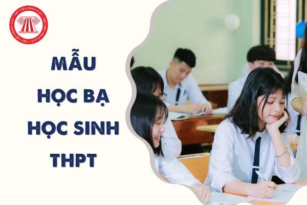 Mẫu học bạ THPT theo Thông tư 22 mới nhất 2024? Cách nhận xét học bạ theo Thông tư 22 học sinh THPT?