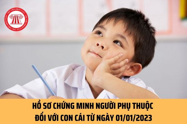 Giảm trừ thuế TNCN: Hồ sơ chứng minh người phụ thuộc đối với con cái từ ngày 01/01/2023 bao gồm?