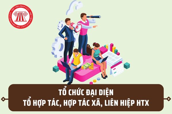 Tổ chức đại diện của tổ hợp tác, hợp tác xã, liên hiệp hợp tác xã có những nhiệm vụ gì theo quy định?