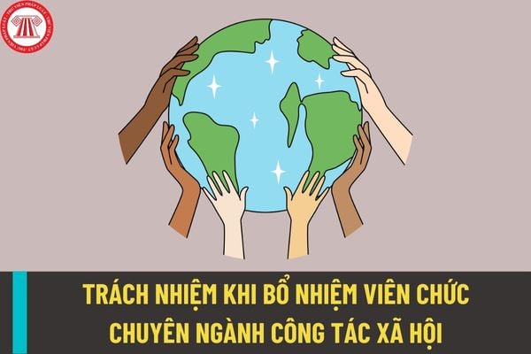 UBND tỉnh và người đứng đầu các đơn vị sự nghiệp công lập có trách nhiệm gì khi bổ nhiệm viên chức chuyên ngành công tác xã hội?