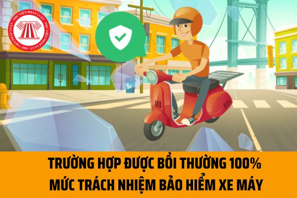 Trường hợp nào được bồi thường 100% mức trách nhiệm bảo hiểm xe máy? Hồ sơ bồi thường bảo hiểm xe máy gồm những gì?
