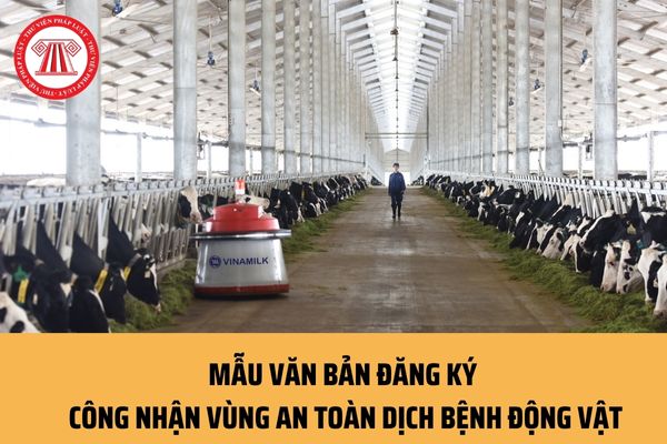 Mẫu Văn bản đăng ký công nhận vùng an toàn dịch bệnh hiện nay ra sao? Giấy chứng nhận vùng an toàn dịch bệnh động vật có hiệu lực bao lâu?