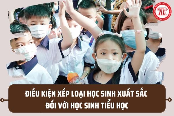 Điều kiện xếp loại Học sinh xuất sắc đối với Học sinh tiểu học năm học 2023 - 2024 như thế nào?