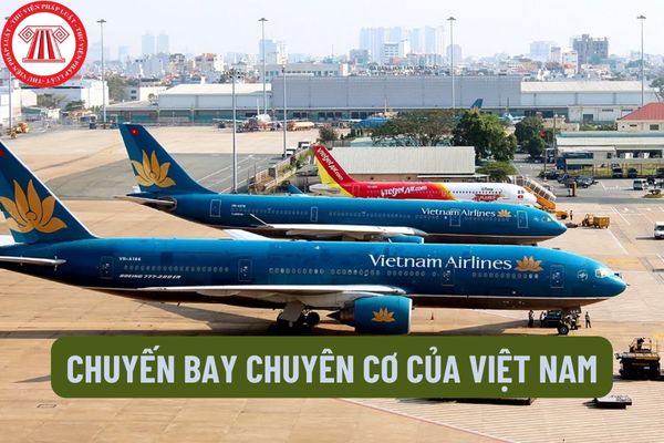 Tàu bay thực hiện chuyến bay chuyên cơ của Việt Nam phải có ít nhất bao nhiêu chỗ nằm nghỉ cho khách chuyên cơ?