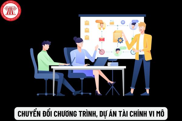 Trình tự cấp Giấy phép đối với trường hợp chuyển đổi chương trình, dự án tài chính vi mô như thế nào?