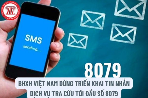 BHXH Việt Nam dừng triển khai tin nhắn dịch vụ tra cứu tới đầu số 8079 có phải không? Quy trình hoàn thiện mã số BHXH cho người tham gia?