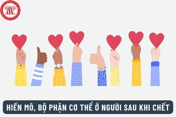 Việc lấy mô, bộ phận cơ thể ở người sau khi chết được thực hiện trong trường hợp nào? Thủ tục đăng ký hiến mô, bộ phận cơ thể ở người sau khi chết?