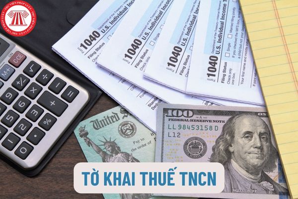Mẫu số 06/TNCN Tờ khai thuế TNCN đối với thu nhập từ bản quyền, nhượng quyền thương mại tổ chức, cá nhân trả thu nhập khấu trừ thuế?