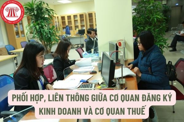 Cơ quan đăng ký kinh doanh và cơ quan thuế  phối hợp như thế nào trong đăng ký sử dụng hóa đơn?