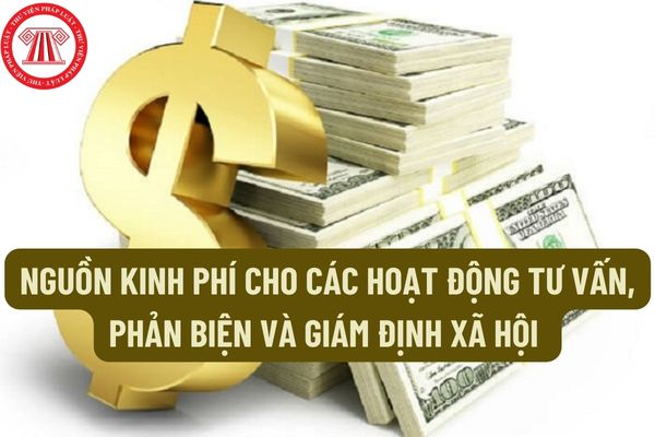 Nguồn kinh phí cho các hoạt động tư vấn, phản biện và giám định xã hội của Liên hiệp các Hội Khoa học và Kỹ thuật Việt Nam được lấy từ đâu?