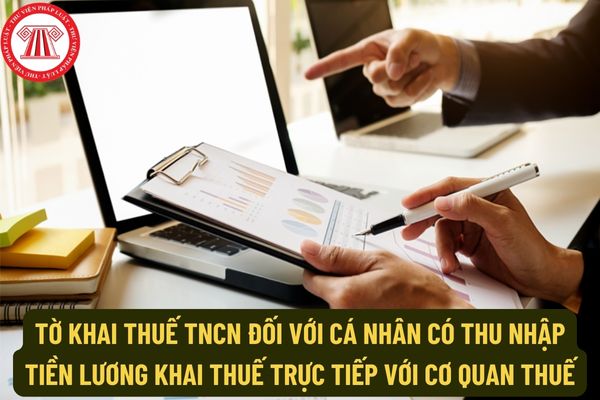 Mẫu 02/KK-TNCN tờ khai thuế TNCN đối với cá nhân có thu nhập tiền lương khai thuế trực tiếp với Cơ quan thuế mới nhất như thế nào?