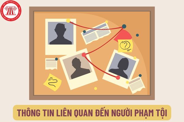 Thông báo hoặc gửi tài liệu và kết nối, chia sẻ, cung cấp thông tin liên quan đến người phạm tội bằng phương thức nào?