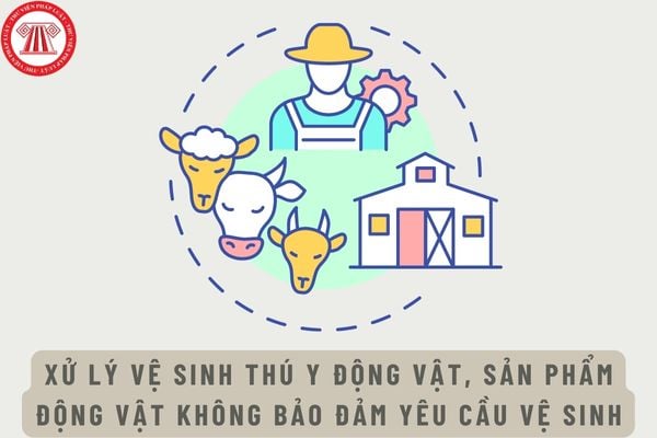 Biên bản xử lý vệ sinh thú y động vật, sản phẩm động vật không bảo đảm yêu cầu vệ sinh mới nhất là mẫu nào?