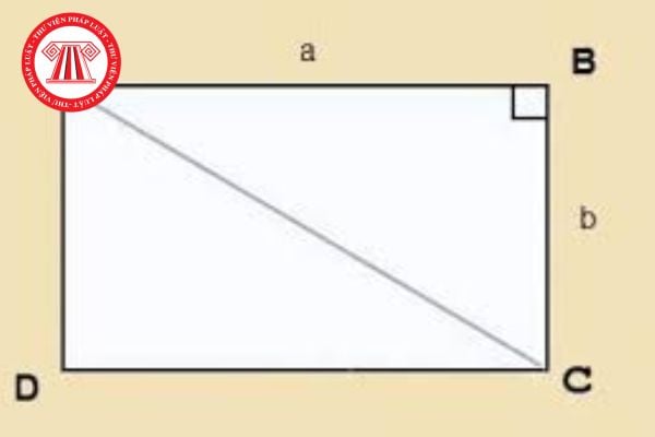 Công thức tính đường chéo hình chữ nhật? Tính chất đường chéo hình chữ nhật? Quan điểm xây dựng chương trình môn Toán bao gồm?