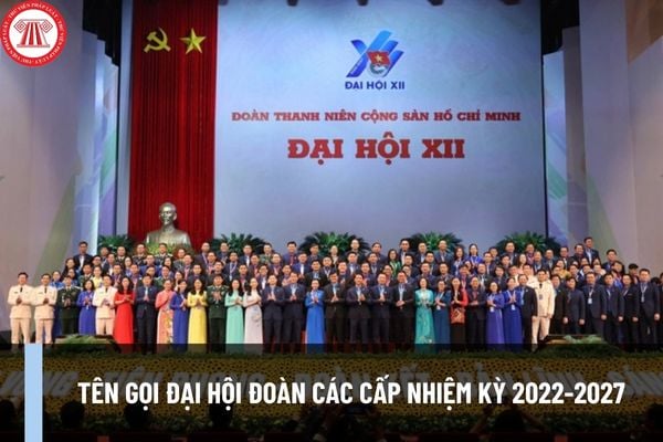 Tên gọi Đại hội đoàn các cấp nhiệm kỳ 2022-2027 ra sao? Chương trình Đại hội đoàn các cấp gồm những gì?