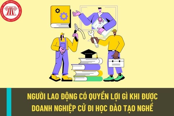 Khi được doanh nghiệp cử đi học đào tạo nghề thì người lao động sẽ có những quyền lợi như thế nào?