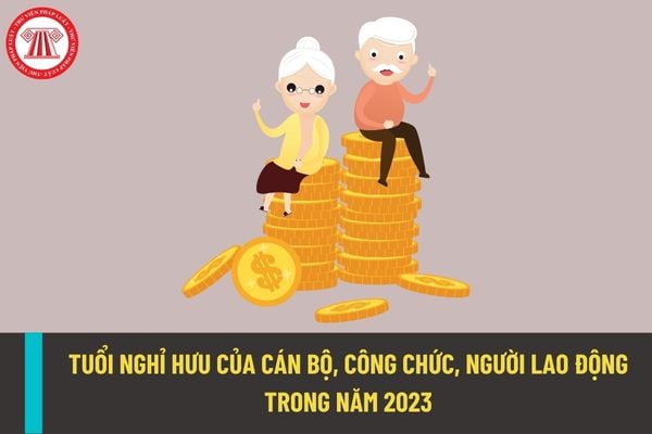 Tuổi nghỉ hưu của cán bộ, công chức, người lao động trong năm 2023? Sinh năm bảo nhiêu sẽ đủ tuổi nghỉ hưu trong năm 2023?