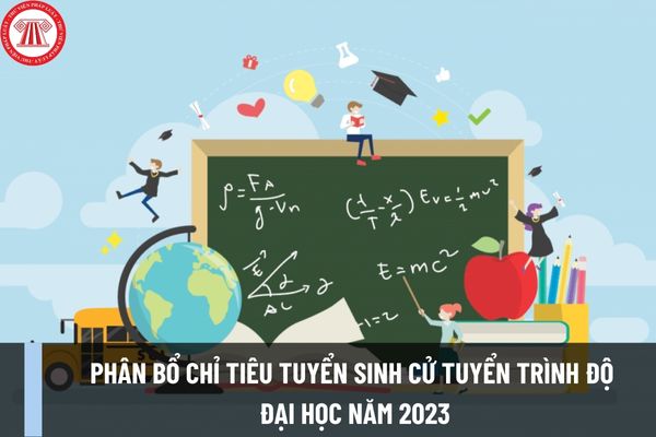 Bộ Giáo dục và Đào tạo phân bổ chỉ tiêu tuyển sinh cử tuyển trình độ đại học năm 2023 như thế nào?