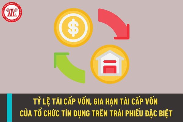 Xác định tỷ lệ tái cấp vốn, gia hạn tái cấp vốn đối với tổ chức tín dụng trên cơ sở trái phiếu đặc biệt như thế nào?