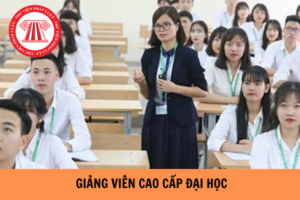 Tiêu chuẩn, điều kiện xét thăng hạng chức danh nghề nghiệp giảng viên cao cấp đại học công lập từ 01/6/2024?