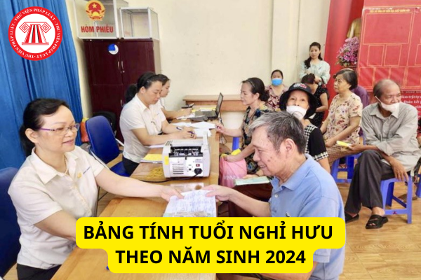 Tuổi nghỉ hưu 2024