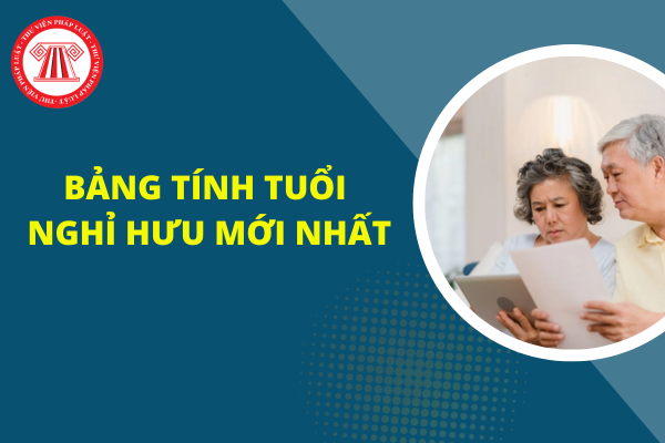 Bảng tính tuổi nghỉ hưu năm 2025