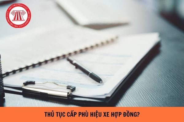 Phù hiệu xe hợp đồng