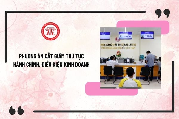 Phương án cắt giảm thủ tục hành chính, điều kiện kinh doanh trình Chính phủ thông qua trong tháng 4/2026?