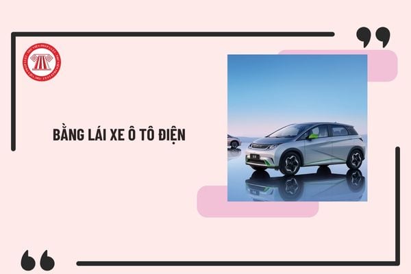 Từ 1/1/2025, cấp bằng lái xe riêng cho ô tô điện? Sẽ có giấy phép lái xe riêng cho xe ô tô điện từ 1/1/2025 đúng không?