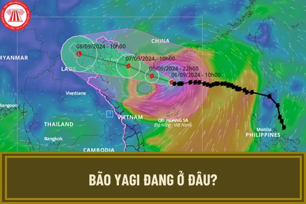 Bão Yagi đang ở đâu? Bão Yagi vào đất liền chưa? Bão Yagi không còn là siêu bão đúng không?