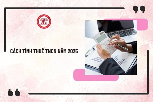 Hướng dẫn cách tính thuế TNCN năm 2025 mới nhất? Chi tiết cách tính thuế TNCN như thế nào?