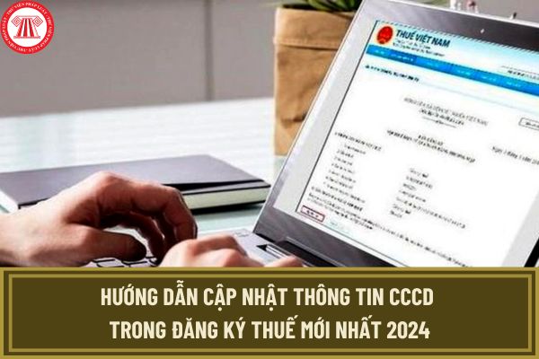 Hướng dẫn cập nhật thông tin CCCD trong đăng ký thuế mới nhất 2024? 3 cách cập nhật thông tin CCCD trong đăng ký thuế thế nào?