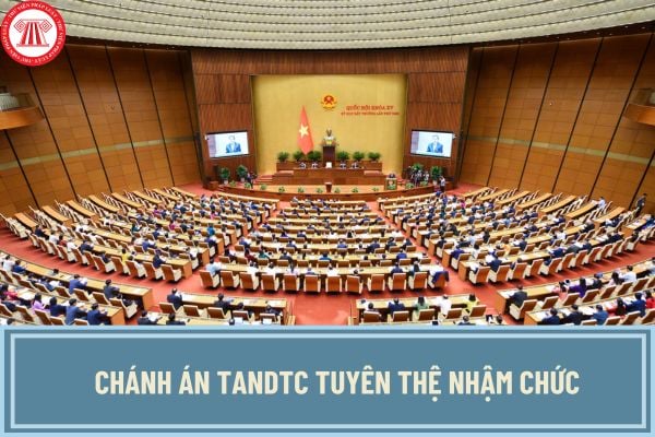 Chánh án Tòa án nhân dân tối cao tuyên thệ nhậm chức theo trình tự thế nào theo quy định hiện nay?