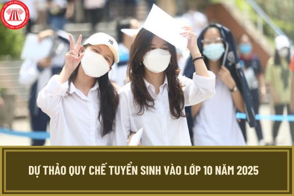 Dự thảo Quy chế tuyển sinh vào lớp 10 năm 2025? Xem toàn văn dự thảo Quy chế tuyển sinh vào lớp 10 mới ở đâu?