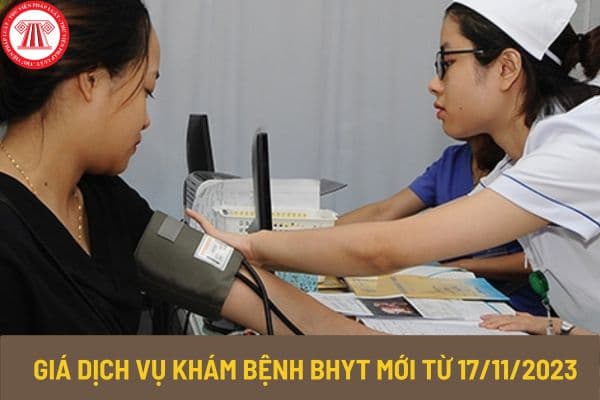 Giá dịch vụ khám bệnh BHYT mới từ 17/11/2023? Nguyên tắc áp dụng giá dịch vụ đối với các cơ sở khám bệnh, chữa bệnh thế nào?