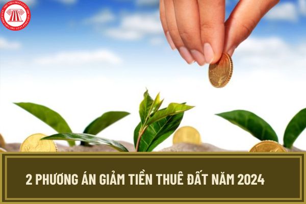 2 phương án giảm tiền thuê đất năm 2024 theo đề xuất mới tại dự thảo Nghị định giảm tiền thuê đất ra sao?