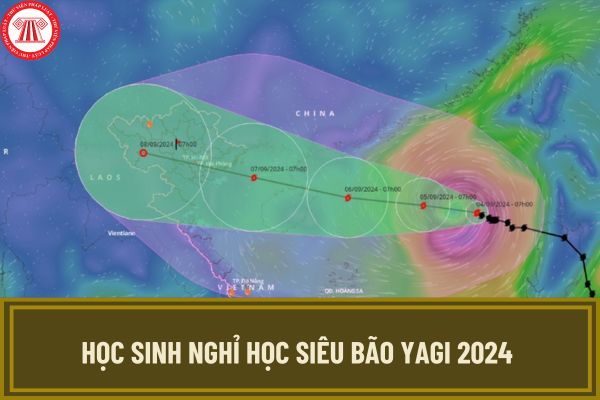 Siêu bão Yagi 2024 (Bão số 3): Cập nhật các tỉnh thành cho học sinh nghỉ học để tránh bão?