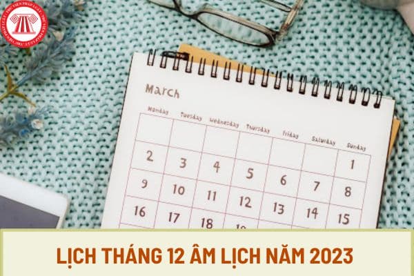 Lịch tháng 12 âm lịch năm 2023 có bao nhiêu ngày? Còn bao nhiêu ngày nữa đến Mùng 1 tháng 1 âm lịch năm 2024?