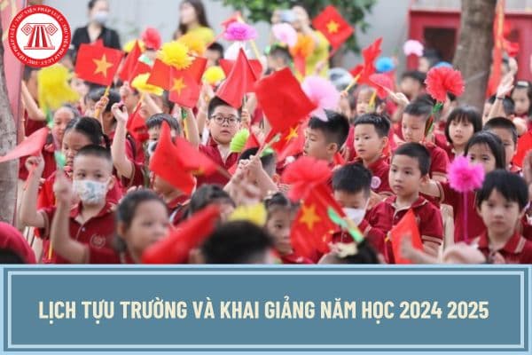 Lịch tựu trường và khai giảng năm học 2024 2025 của 63 tỉnh thành chính thức? Học sinh đi học lại vào ngày bao nhiêu?