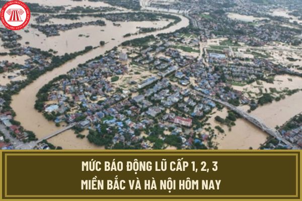 Mức báo động lũ cấp 1, 2, 3 trên các sông tại miền Bắc và Hà Nội hôm nay? Mức báo động có tăng không?