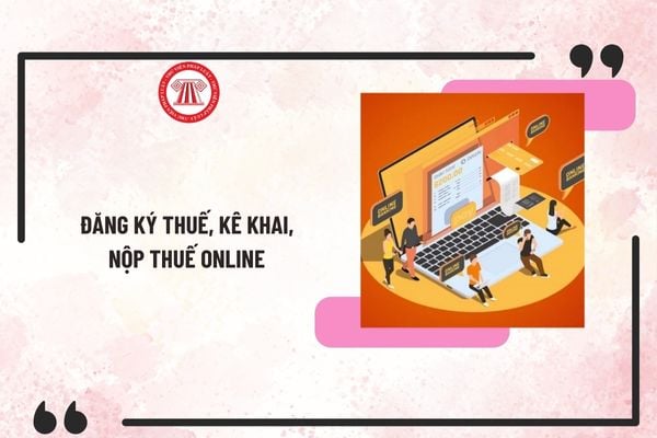 Hướng dẫn đăng ký thuế, kê khai, nộp thuế online đối với hộ cá nhân kinh doanh trên cổng TMĐT HKD?