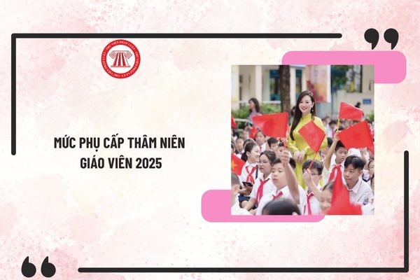 Mức phụ cấp thâm niên giáo viên 2025? Bảng lương giáo viên mới nhất 2025 chi tiết như thế nào?